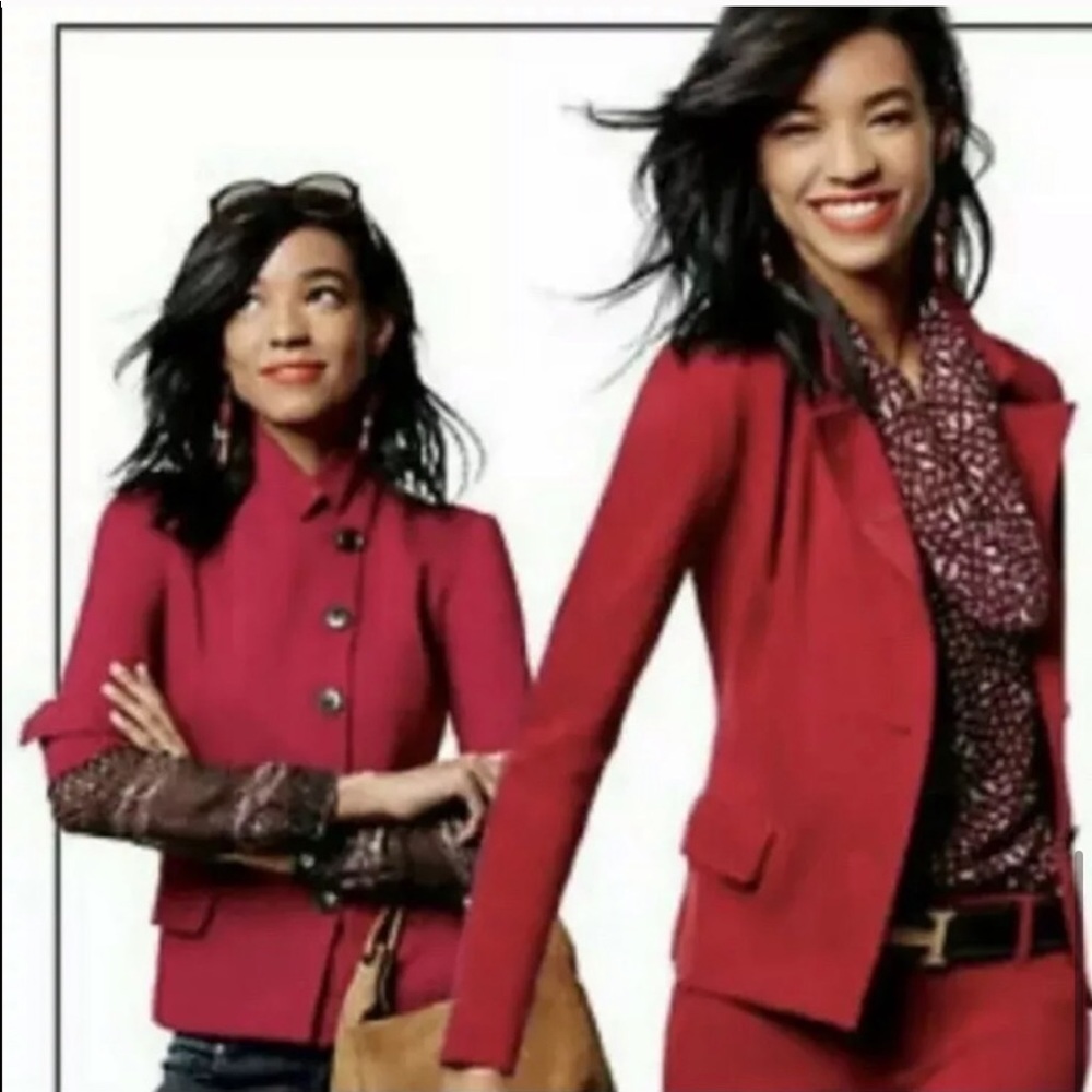 CAbi Red Outing Blazer #3175